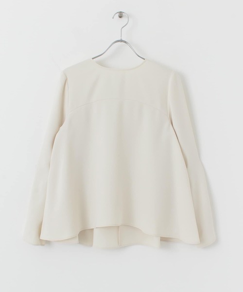 URBAN RESEARCH ROSSO(アーバンリサーチロッソ)の「ダブルクロスフレアブラウス(シャツ/ブラウス・レディース・オフホワイト/モカ/ネイビー・FREE)」の15枚目の写真