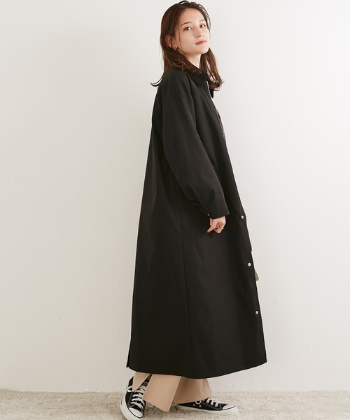 LAVEANGE（ラビアンジェ）の「[新色追加]ステンカラーワークコート