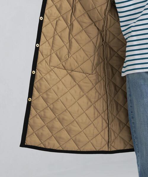 Traditional Weatherwear（トラディショナルウェザーウェア）の「【別注】＜Traditional Weatherwear＞ ARKLEY ロング コート キルティング（ダウンジャケット/コート・レディース・ブラック/オリーブ/ベージュ・36/34）」の21枚目の写真