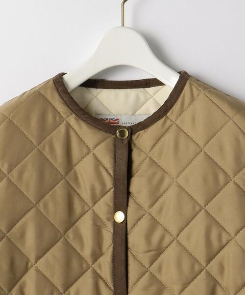 Traditional Weatherwear（トラディショナルウェザーウェア）の「【別注】＜Traditional Weatherwear＞ ARKLEY ロング コート キルティング（ダウンジャケット/コート・レディース・ブラック/オリーブ/ベージュ・36/34）」の15枚目の写真