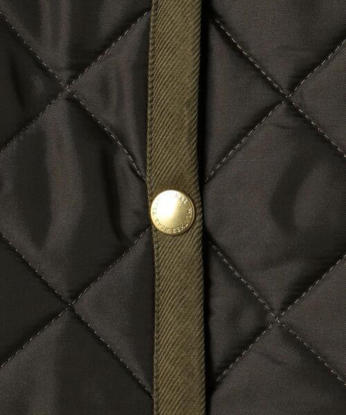 Traditional Weatherwear（トラディショナルウェザーウェア）の「【別注】＜Traditional Weatherwear＞ ARKLEY ロング コート キルティング（ダウンジャケット/コート・レディース・ブラック/オリーブ/ベージュ・36/34）」の5枚目の写真
