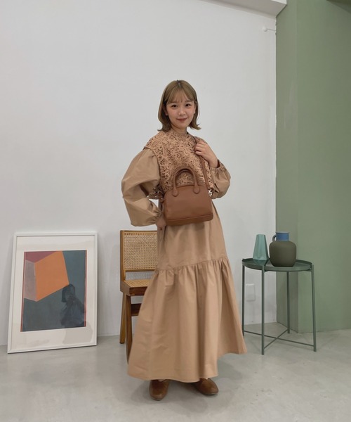 onetome(ワントゥーミー)の「ミニボストンバッグ(ボストンバッグ・レディース・ブラック/ブラウン・FREE)」の11枚目の写真