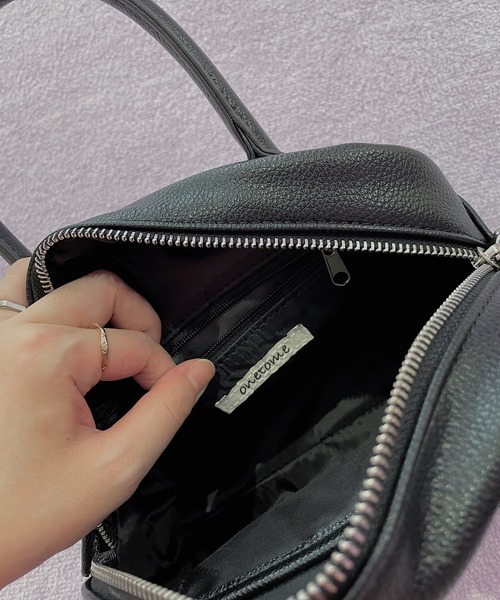 onetome(ワントゥーミー)の「ミニボストンバッグ(ボストンバッグ・レディース・ブラック/ブラウン・FREE)」の17枚目の写真