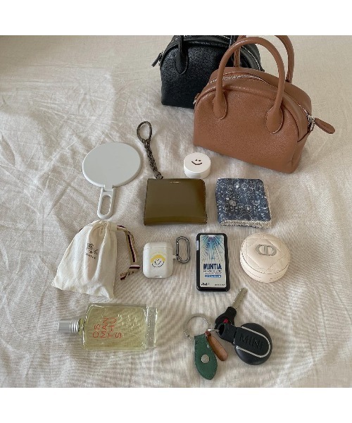 onetome(ワントゥーミー)の「ミニボストンバッグ(ボストンバッグ・レディース・ブラック/ブラウン・FREE)」の12枚目の写真