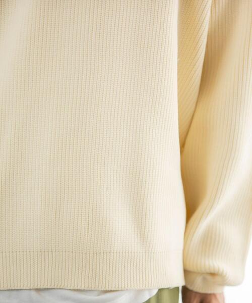 coen（コーエン）の「【2セットアイテム】リアルレイヤードクルーネックニット（ニット/セーター・メンズ・ブラック/オリーブ/オフホワイト/ベージュ・LARGE/MEDIUM/SMALL/X-LARGE）」の9枚目の写真
