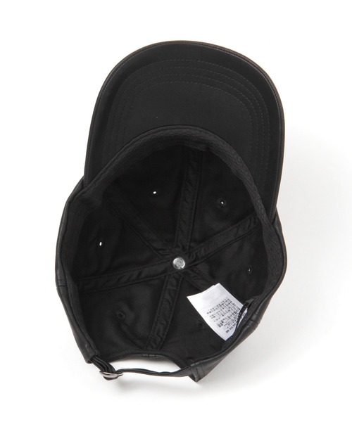 niko and...（ニコアンド）の「フェイクレザーキャップ（キャップ・メンズ・ブラック・FREE）」の6枚目の写真