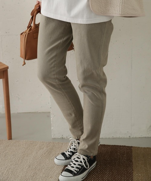 URBAN RESEARCH DOORS(アーバンリサーチドアーズ)の「ストレッチカラーデニムパンツ(その他パンツ・レディース・ベージュ/グレー・38/36)」の15枚目の写真