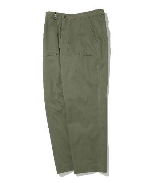 COVERNAT(カバーナット)の「【COVERNAT】COTTON FATIGUE PANTS / カバーナット コットン ファティーグ カーゴパンツ(カーゴパンツ・メンズ・ブラック/オリーブ/ベージュ/アイボリー・SMALL/LARGE/MEDIUM/X-LARGE)」の4枚目の写真