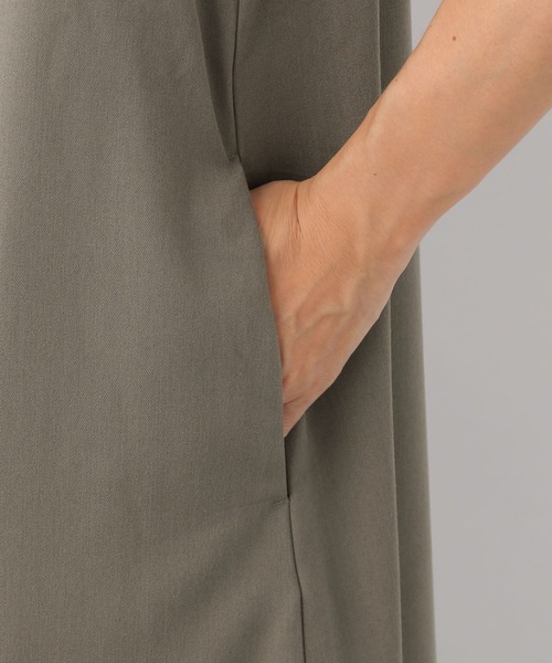 LEPSIM（レプシィム）の「ロングジレ　218668（その他アウター・レディース・ベージュ/グリーン・FREE）」の3枚目の写真