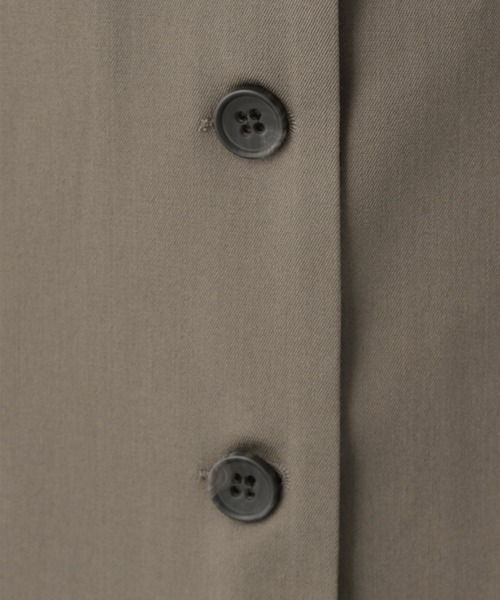 LEPSIM（レプシィム）の「ロングジレ　218668（その他アウター・レディース・ベージュ/グリーン・FREE）」の13枚目の写真