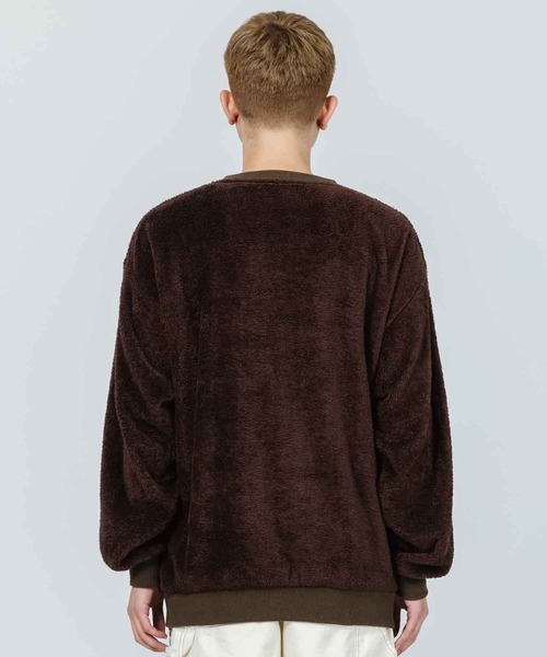 XLARGE（エクストララージ）の「SLANTED OG BOA CREWNECK（その他トップス・メンズ・ブラック/ブラウン/グリーン・S/M/L/XL）」の5枚目の写真