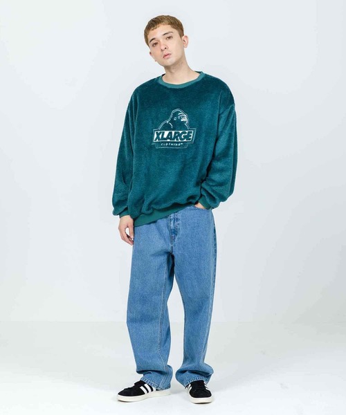 XLARGE（エクストララージ）の「SLANTED OG BOA CREWNECK（その他トップス・メンズ・ブラック/ブラウン/グリーン・S/M/L/XL）」の13枚目の写真