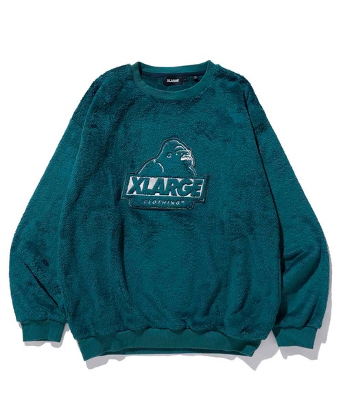 XLARGE（エクストララージ）の「SLANTED OG BOA CREWNECK（その他トップス・メンズ・ブラック/ブラウン/グリーン・S/M/L/XL）」の17枚目の写真