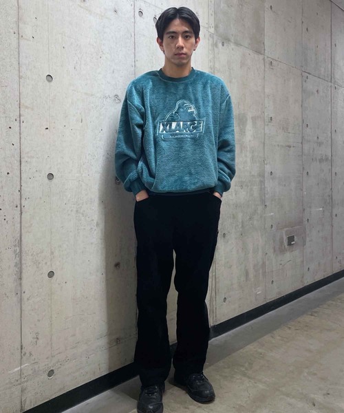 XLARGE（エクストララージ）の「SLANTED OG BOA CREWNECK（その他トップス・メンズ・ブラック/ブラウン/グリーン・S/M/L/XL）」の18枚目の写真