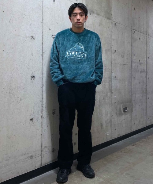 XLARGE（エクストララージ）の「SLANTED OG BOA CREWNECK（その他トップス・メンズ・ブラック/ブラウン/グリーン・S/M/L/XL）」の19枚目の写真