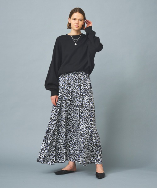 N.O.R.C（ノーク）の「スビンカシミヤ裏起毛プルオーバー（スウェット・レディース・オフホワイト/サーモンピンク/ブラック・S/M）」の4枚目の写真