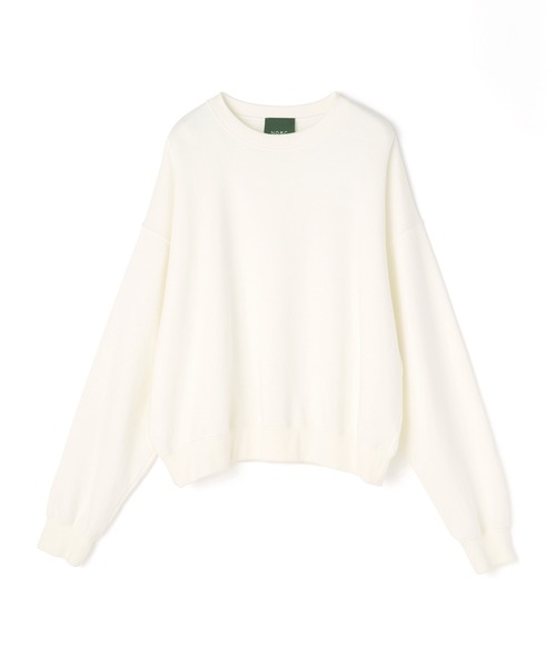 N.O.R.C（ノーク）の「スビンカシミヤ裏起毛プルオーバー（スウェット・レディース・オフホワイト/サーモンピンク/ブラック・S/M）」の15枚目の写真