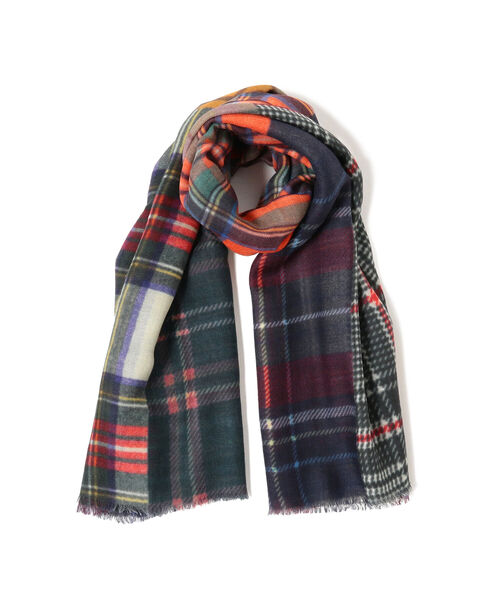 Ray BEAMS（レイビームス）の「Glen Prince / チェックストール（ストール/ショール・レディース・その他・ONE SIZE）」の2枚目の写真