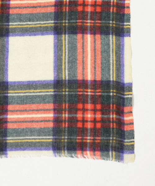 Ray BEAMS（レイビームス）の「Glen Prince / チェックストール（ストール/ショール・レディース・その他・ONE SIZE）」の4枚目の写真