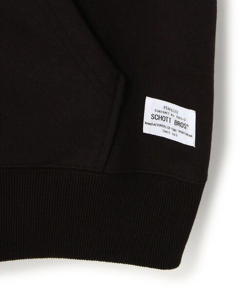 schott（ショット）の「Schott/ショット/CVC ZIP HOODIE "POLICIES AND PROCEDURES"（パーカー・メンズ・ゴールド/ブラック/パープル・MEDIUM/LARGE/X-LARGE）」の10枚目の写真