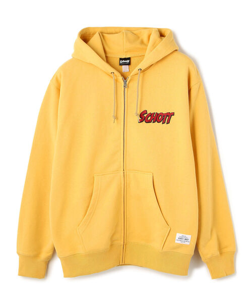 schott（ショット）の「Schott/ショット/CVC ZIP HOODIE "POLICIES AND PROCEDURES"（パーカー・メンズ・ゴールド/ブラック/パープル・MEDIUM/LARGE/X-LARGE）」の11枚目の写真
