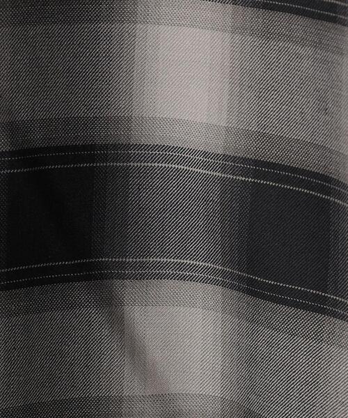 green label relaxing（グリーンレーベルリラクシング）の「ウォッシャブル ビエラ チェック ジャストルーズ シャツ -ストレッチ-（シャツ/ブラウス・メンズ・ブラック/モカ/ネイビー・L/M/S）」の21枚目の写真