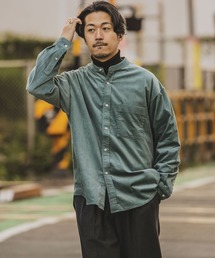 URBAN RESEARCH | ライトウェイトコーデュロイバンドカラーシャツ(シャツ/ブラウス)