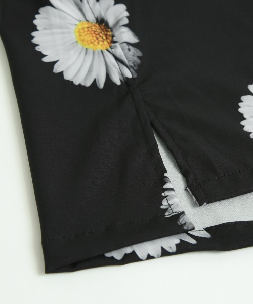 improves（インプローブス）の「総柄プリント 長袖 オープンカラーシャツ（シャツ/ブラウス・メンズ・ホワイト/ブラック/ブラウン/オフホワイト/サックスブルー/ブルー/ワイン・MEDIUM/LARGE）」の12枚目の写真