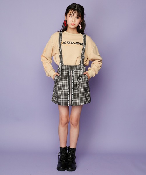 SISTER JENNI(SISTER JENNI)の「ロゴテープレースアップブーツ(ブーツ・キッズ・ブラック/ブラウン・22cm/23cm/24cm/20cm/21cm)」の5枚目の写真