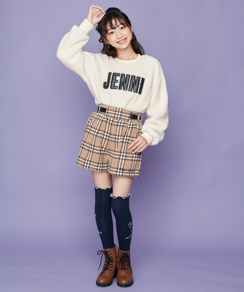 SISTER JENNI(SISTER JENNI)の「ロゴテープレースアップブーツ(ブーツ・キッズ・ブラック/ブラウン・22cm/23cm/24cm/20cm/21cm)」の8枚目の写真