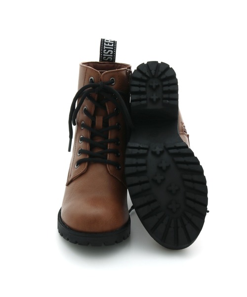 SISTER JENNI(SISTER JENNI)の「ロゴテープレースアップブーツ(ブーツ・キッズ・ブラック/ブラウン・22cm/23cm/24cm/20cm/21cm)」の13枚目の写真