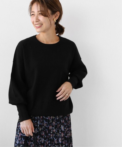 JOURNAL STANDARD - 新品☆レリューム　ウォッシャブルクルーネックプルオーバー　ブラック ウォッシャブルクルーネックプルオーバー◇（ニット/セーター
