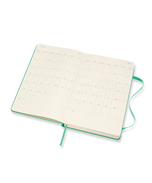 モレスキン 手帳 22年 1月始まり 12ヶ月 デイリーダイアリー ハードカバー ラージサイズ