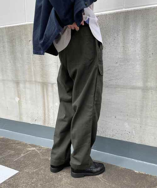 GLOSTER（グロスター）の「【GLOSTER/グロスター】AUS FATIGUE PT オーストラリア軍 ファティーグパンツ（その他パンツ・メンズ・カーキ/オリーブ/ネイビー・MEDIUM/LARGE）」の5枚目の写真