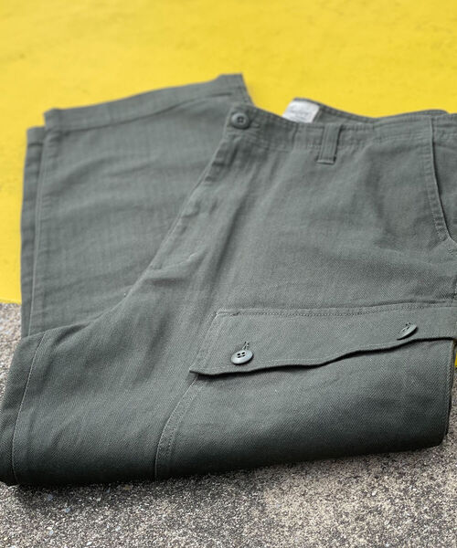 GLOSTER（グロスター）の「【GLOSTER/グロスター】AUS FATIGUE PT オーストラリア軍 ファティーグパンツ（その他パンツ・メンズ・カーキ/オリーブ/ネイビー・MEDIUM/LARGE）」の6枚目の写真