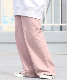 Something サムシングのパンツ ピンク 桃色系 ストレート 通販 Zozotown