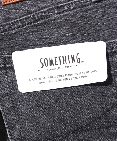 SOMETHING（サムシング）の「SOMETHING/サムシング LISA WIDE GRAY ハイライズ ワイドデニムパンツ ハイウエストデニム（デニムパンツ・レディース・グレー/グレー系その他/マスタード/ピンク/パープル/ホワイト・M/XS/S）」の19枚目の写真