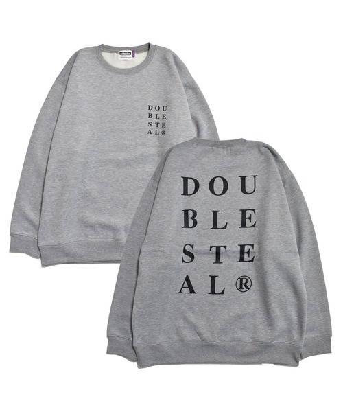 DOUBLE STEAL(ダブルスティール)の「Big Font Crew(スウェット・メンズ・ブラック/トップグレー/ホワイト・LARGE/X-LARGE/MEDIUM)」の3枚目の写真