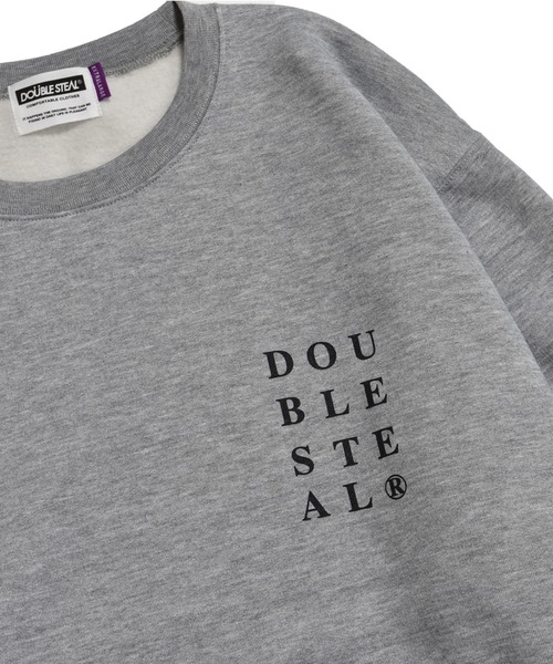 DOUBLE STEAL(ダブルスティール)の「Big Font Crew(スウェット・メンズ・ブラック/トップグレー/ホワイト・LARGE/X-LARGE/MEDIUM)」の14枚目の写真