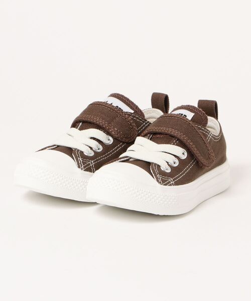 CONVERSE(コンバース)の「converse コンバース CHILD ALL STAR LIGHT V-1 OX キッズスニーカー【軽量】(チャイルドオールスターライトV-1OX) 37301330/37301332(スニーカー・キッズ・ブラウン/オレンジ・15.0cm/19.0cm/16.0cm/21.0cm/17.0cm/20.0cm/18.0cm)」の2枚目の写真