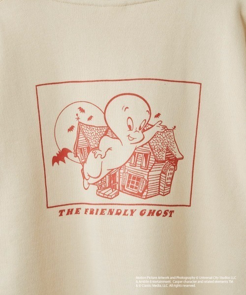 cepo(セポ)の「【CASPER】キャスパー×cepoコラボ バックプリントスウェット(スウェット・レディース・ベージュ/サックスブルー/チャコール・M)」の18枚目の写真
