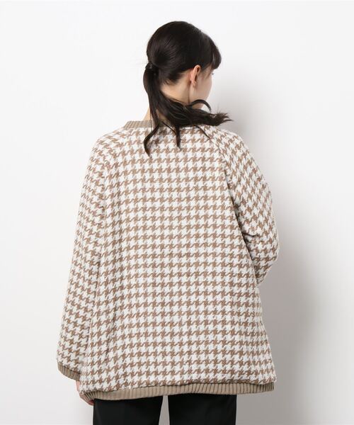Swankiss(スワンキス)の「HB ribbon tweed knit C/D(カーディガン/ボレロ・レディース・ピンク/ベージュ/ブラック・FREE)」の16枚目の写真