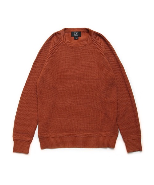 SURREAL(シュルリアル)の「【SURREAL/シュルリアル】Hogger_Cardigan Rib Stitch Knit(ニット/セーター・メンズ・ブラウン/オレンジ/セージグリーン・MEDIUM/LARGE)」の3枚目の写真