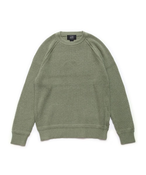 SURREAL(シュルリアル)の「【SURREAL/シュルリアル】Hogger_Cardigan Rib Stitch Knit(ニット/セーター・メンズ・ブラウン/オレンジ/セージグリーン・MEDIUM/LARGE)」の2枚目の写真