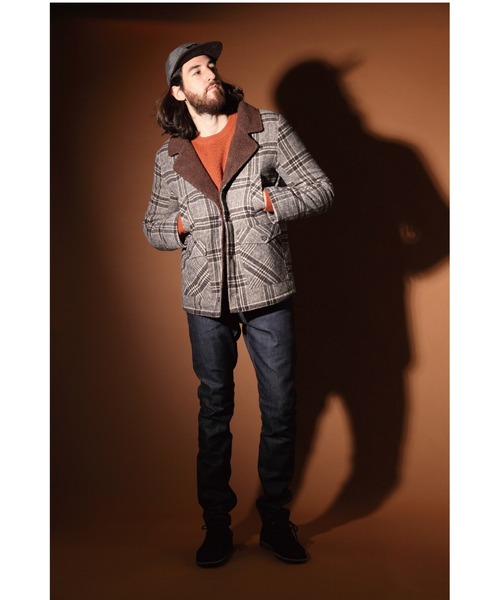 SURREAL(シュルリアル)の「【SURREAL/シュルリアル】Hogger_Cardigan Rib Stitch Knit(ニット/セーター・メンズ・ブラウン/オレンジ/セージグリーン・MEDIUM/LARGE)」の6枚目の写真