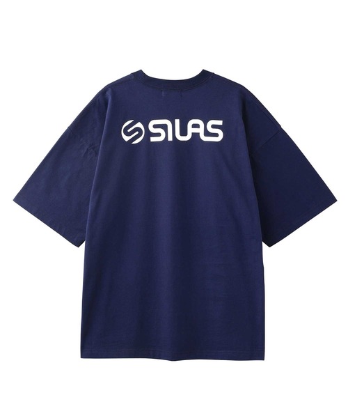 SILAS(サイラス)の「BASIC OLD LOGO S/S TEE サイラスベーシックオールドロゴ半袖Tシャツ/ プリント オーバーサイズ(Tシャツ/カットソー・メンズ・ライトブルー/ネイビー/ブラック/チャコールグレー/ホワイト・LARGE/MEDIUM/X-LARGE)」の20枚目の写真