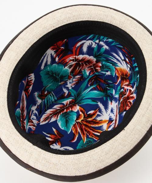 BEAMS（ビームス）の「BEAMS / リネン中折ハット（ハット・メンズ・ナチュラル/ブラック/ベージュ/ネイビー・ONE SIZE）」の16枚目の写真