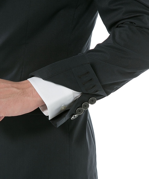 Calvin Klein（カルバン・クライン）の「【ビズスタイル】クリスピーマイクロウェーブ ジャケット（テーラードジャケット・メンズ・ブラック系/ライトグレー系/グレー系・38inch/34inch/40inch/36inch/34/40/36/38）」の13枚目の写真