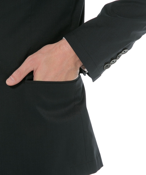 Calvin Klein（カルバン・クライン）の「【ビズスタイル】クリスピーマイクロウェーブ ジャケット（テーラードジャケット・メンズ・ブラック系/ライトグレー系/グレー系・38inch/34inch/40inch/36inch/34/40/36/38）」の12枚目の写真