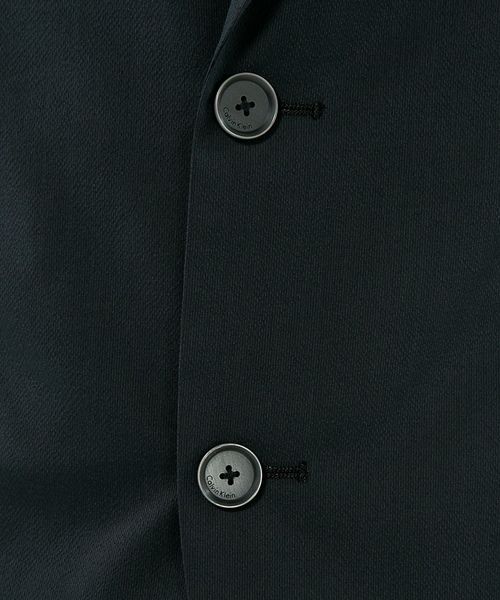 Calvin Klein（カルバン・クライン）の「【ビズスタイル】クリスピーマイクロウェーブ ジャケット（テーラードジャケット・メンズ・ブラック系/ライトグレー系/グレー系・38inch/34inch/40inch/36inch/34/40/36/38）」の11枚目の写真